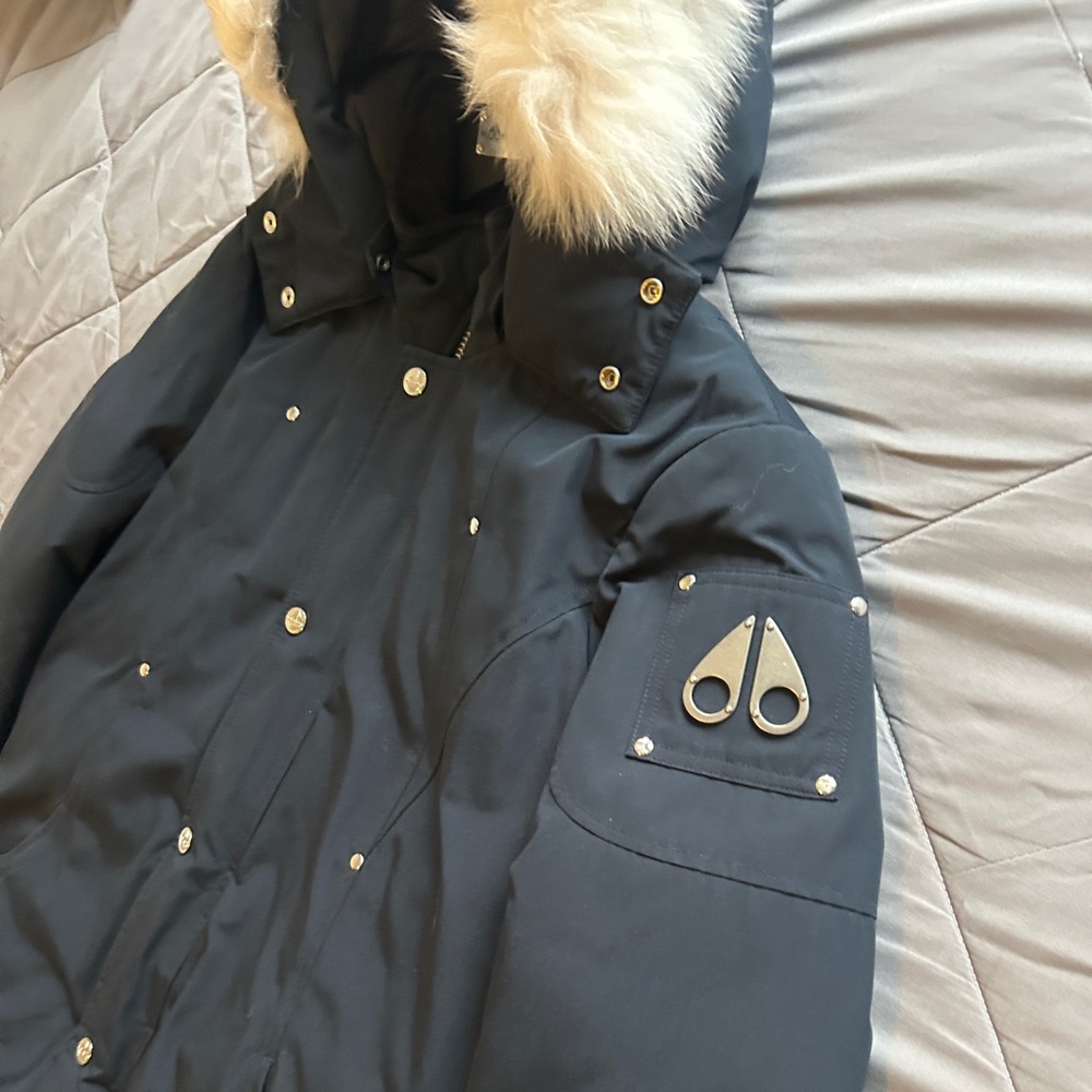 Moose Knuckles Kids Parka Fur Jacket